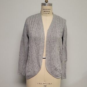 Talbots Light Gray Women's Cardigan